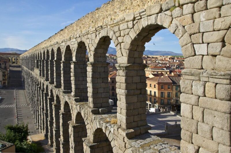 From Madrid: Avila and Segovia Private Day Trip - Segovias Roman Aqueduct