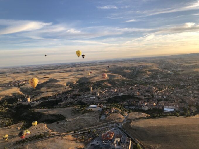 From Madrid: Hot Air Balloon Over Segovia With Transfer - Duration and Location