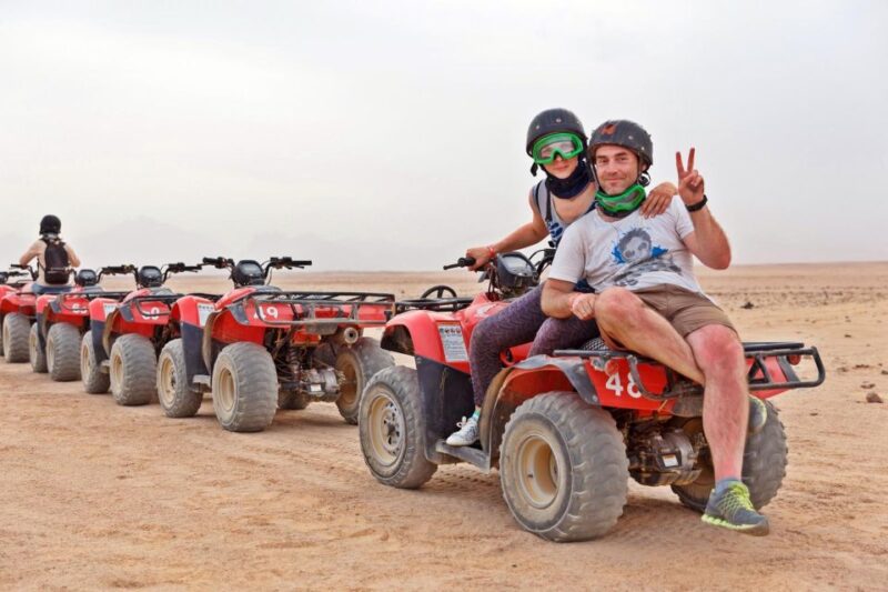 From Makadi: Morning ATV and Orange Island SpeedBoat Trip - Key Points