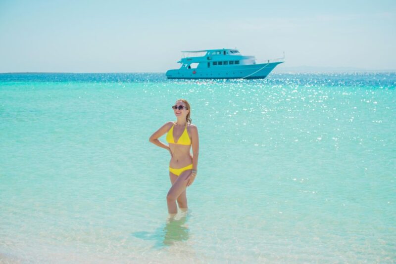 From Makadi: Morning ATV and Orange Island SpeedBoat Trip - Inclusions