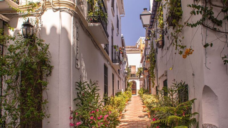 From Malaga or Costa Del Sol: Mijas, Marbella & Puerto Banus - Pickup and Inclusions
