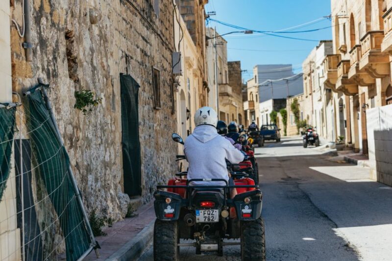 From Malta: Gozo Full-Day Quad Tour With Lunch and Boat Ride - Included Services and Safety Measures