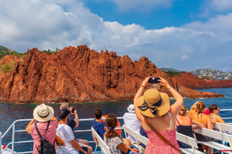 From Mandelieu: Corniche D'or Sightseeing Cruise With Guide - Key Points
