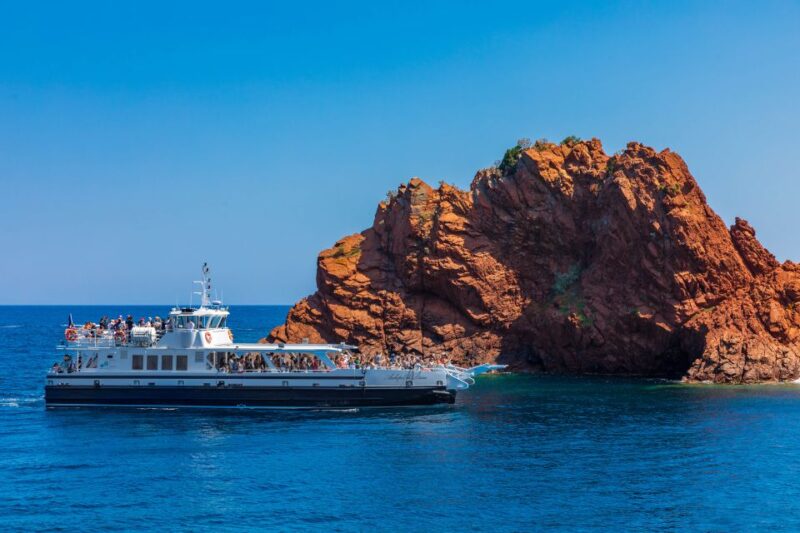 From Mandelieu: Corniche D'or Sightseeing Cruise With Guide - Explore the Esterel Massif
