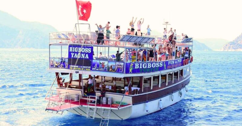 From Marmaris: Big Boss Boat Tour (All Inclusive) - Key Points