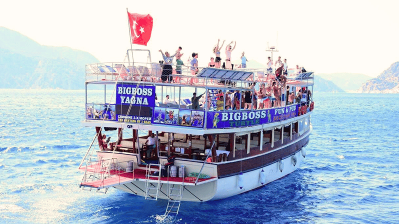 From Marmaris: Big Boss Boat Tour (All Inclusive) - Itinerary Highlights
