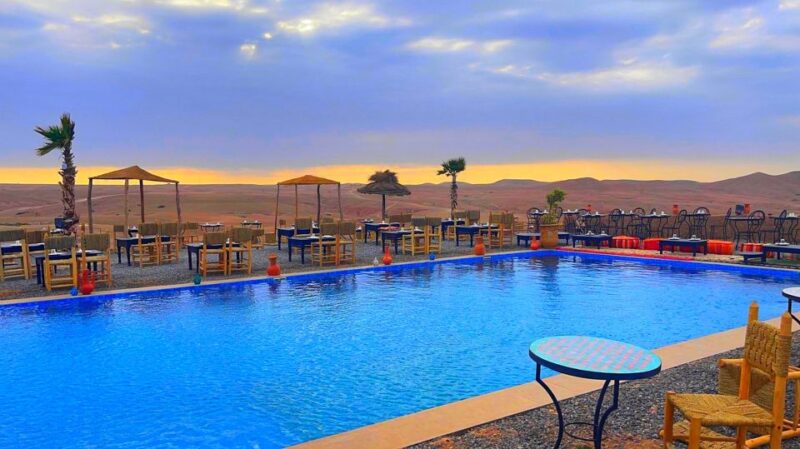 From Marrakech: Agafay Desert Camp Pool, Camel Ride, & Lunch - Traditional Moroccan Lunch
