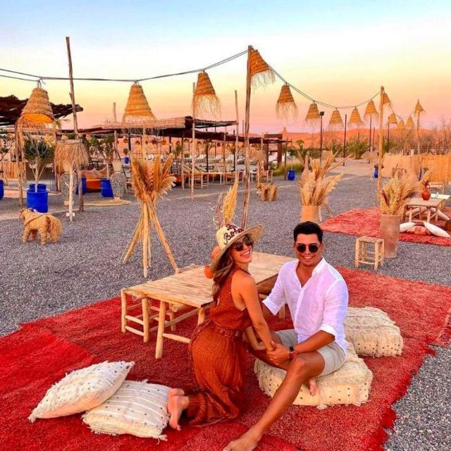 From Marrakech: Agafay Desert Camp Pool, Camel Ride, & Lunch - Accessibility and Language Options