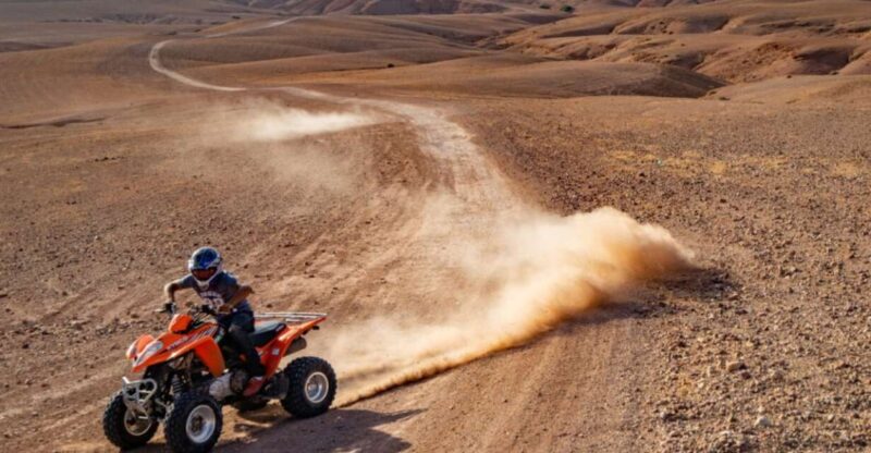 From Marrakech: Agafay Desert Dinner With Quad or Camel Ride - Experience Highlights