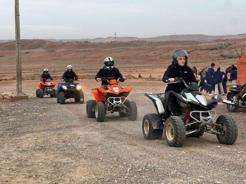 From Marrakech: Agafay Desert Quad Biking Tour With Transfer - Key Points