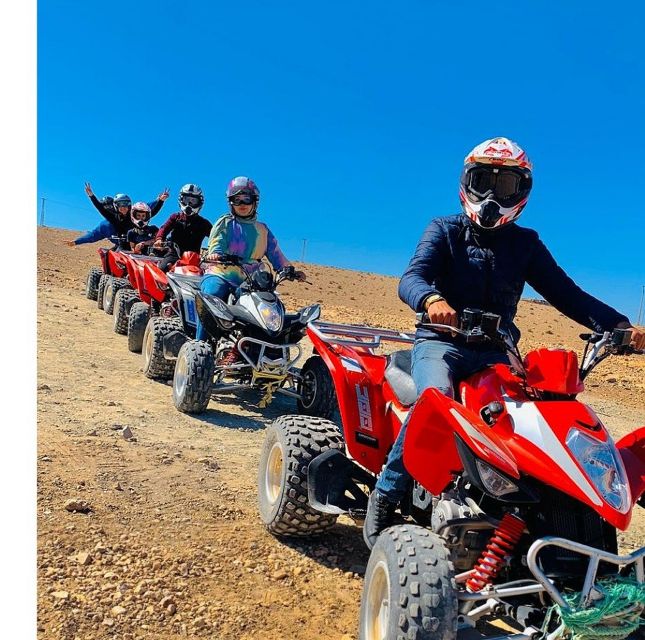 From Marrakech: Agafay Desert Quad Biking Tour With Transfer - Agafay Desert Activities
