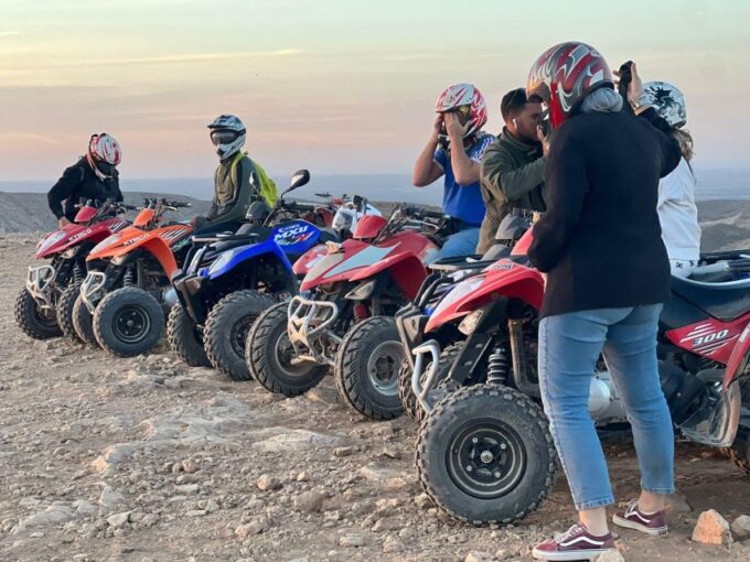 From Marrakech: Agafay Desert Quad Biking Tour With Transfer - Customer Experience