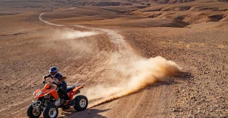 From Marrakech: Agafay Desert Quad Biking With Dinner & Show - Key Points