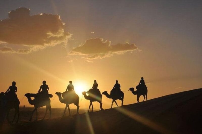 From Marrakech: Agafay Desert Sunset Camel Ride - Activity Overview