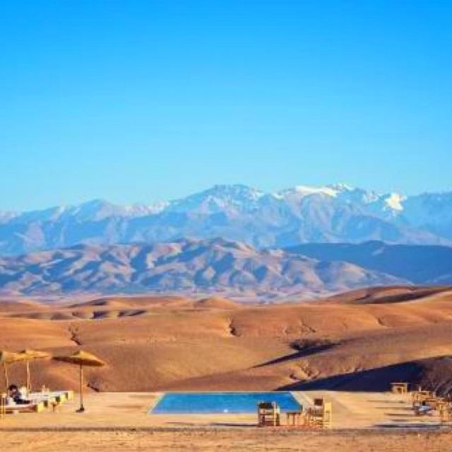 From Marrakech: Agafay Desert Sunset Dinner & Camel Ride - Experience Highlights
