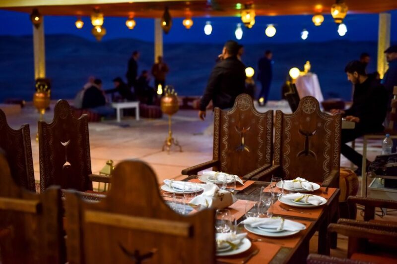 From Marrakech: Agafay Desert Sunset Dinner With Live Music - Inclusions and Exclusions