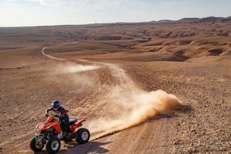 From Marrakech: Agafay Desert Sunset, Quad Biking, & Dinner - Activity Options