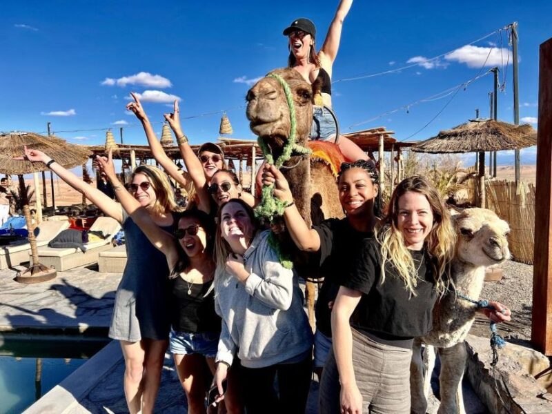 From Marrakech Agafay Pro Pack Sunset Camel Ride & Dinner - Itinerary and Experience