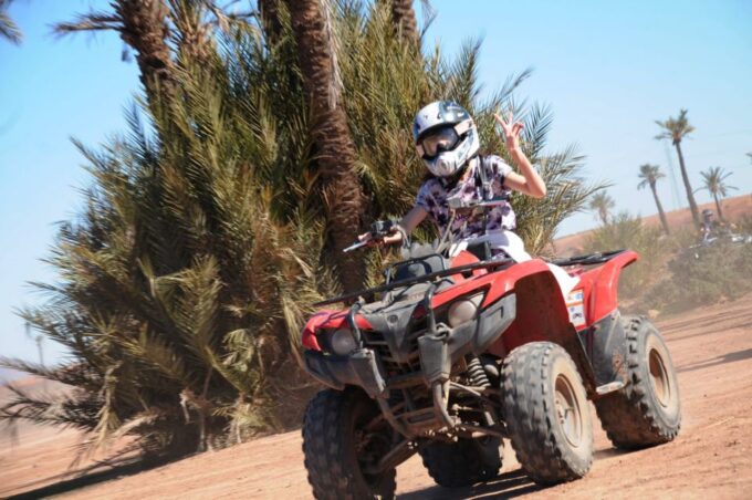 From Marrakech: Camel Ride, Quad Bike & Spa Full-Day Trip - Camel Ride Through Palmeraie