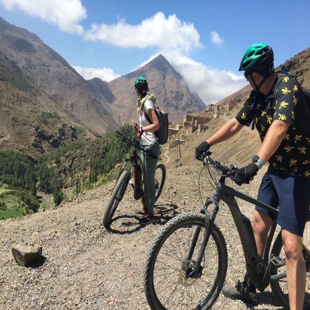 From Marrakech: Day Electric Bike Tour & Atlas Mountains - Itinerary and Experience