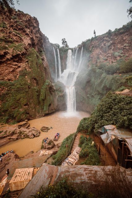 From Marrakech: Day Trip to Ouzoud Waterfalls - Pickup and Guided Tour