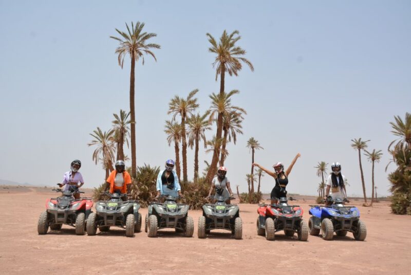 From Marrakech: Desert Sunset Quad Tour and Camel Ride - Desert Quad Adventure