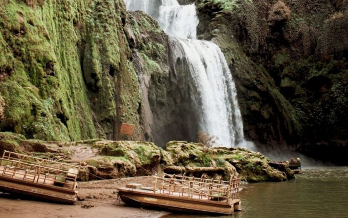 From Marrakech: Full-Day Tour to Ouzoud Falls With Boat Trip - Visiting Ouzoud Waterfalls