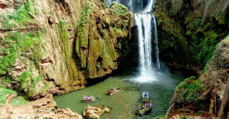 From Marrakech: Guided Trip to Ouzoud Waterfalls & Boat Ride - Key Points