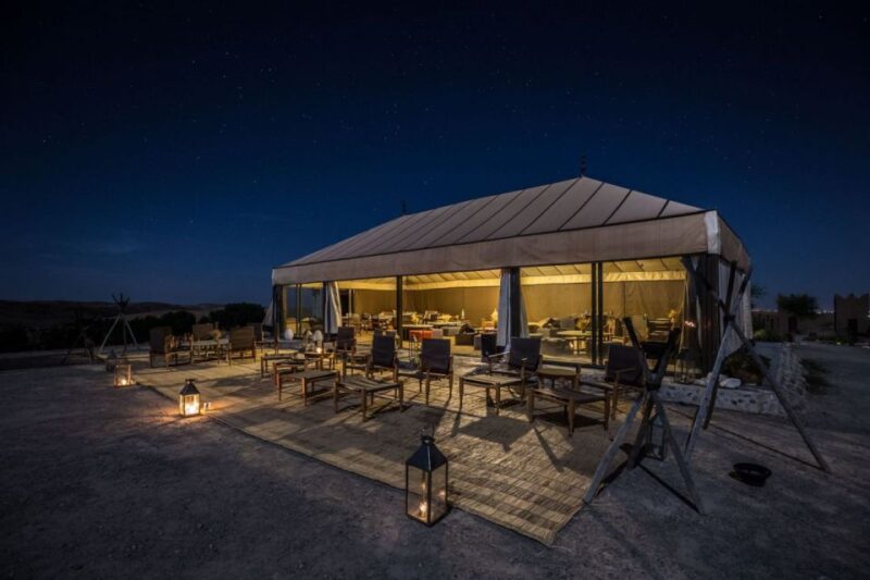 From Marrakech : Magical Dinner in Agafay Desert Wit Camel - Transportation and Guides