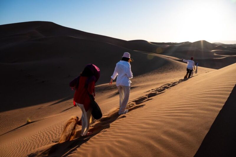 From Marrakech : Merzouga 3 Day Desert Tour With Camel Ride - Day 2: Dades Gorge to Merzouga Desert