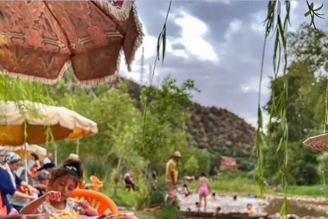 From Marrakech: Ourika Valley, Atlas, Waterfalls & Guide - Meeting Point and Pickup