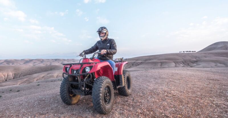 From Marrakech: Premium Agafay Desert Half-Day Quad Biking - Pickup and Logistics