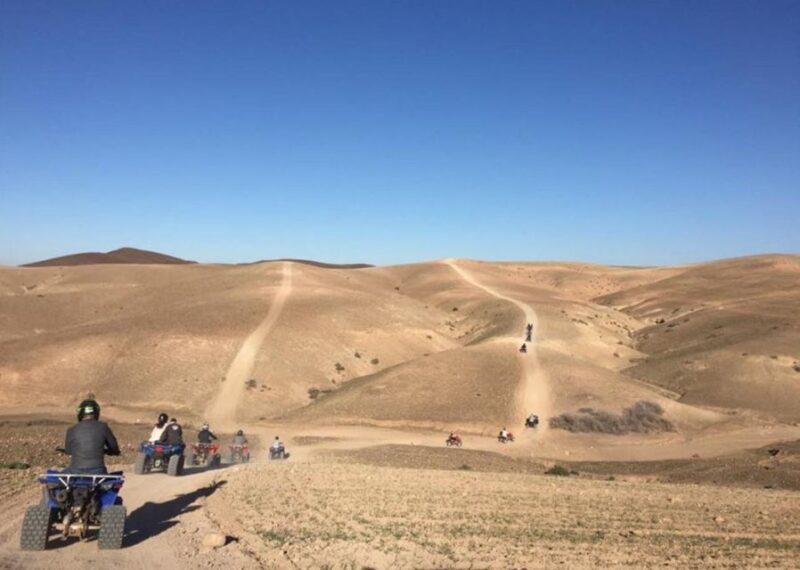 From Marrakech: Quad Bike & Dinner Show in Agafay Desert - Itinerary Details