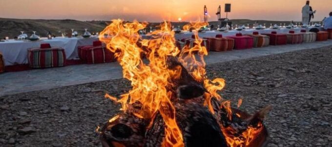From Marrakech Rocky Desert Camp With Dinner Show and Sunset - Frequently Asked Questions