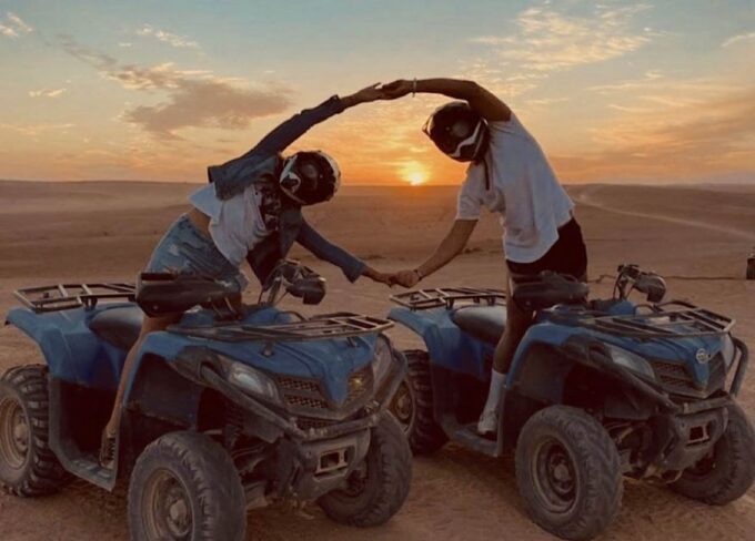 From Marrakesh: Agafay Desert Quad Bike and Camel Riding - Quad Biking Adventure