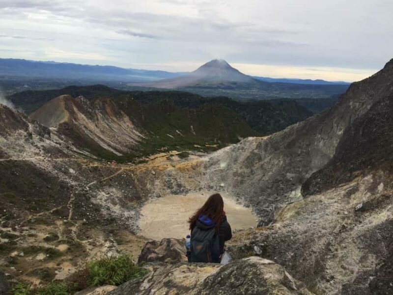 From Medan: Mount Sibayak Sunrise Hike & Natural Hot Spring - Reaching the Summit: The Sunrise and Views