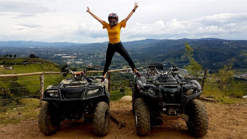 From Medellín: ATV and Waterfall Paragliding Tour - Activities and Experience