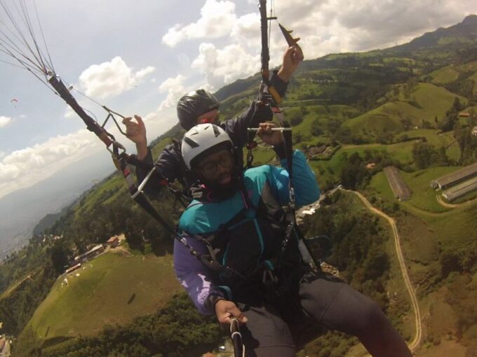 From Medellín: Paragliding Tour With GoPro Photos & Videos - Stunning Aerial Views