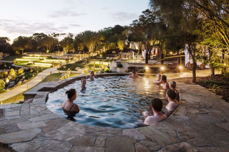 From Melbourne: Half-Day Spa Trip to Peninsula Hot Springs - On-Site Cafes and Restaurants
