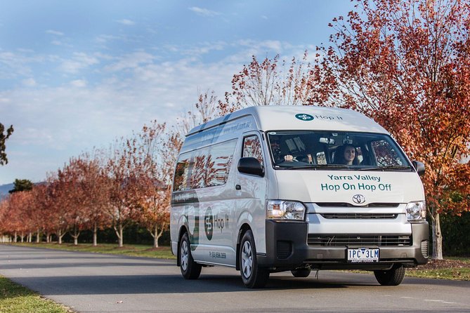 From Melbourne: Hop On Hop Off Yarra Valley - GREEN Route - Bottled Water and Storage Provided