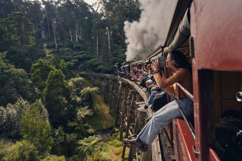 From Melbourne: Puffing Billy Steam Train & Wildlife Tour - Puffing Billy Train Ride