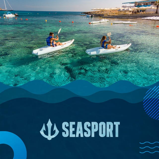 From Mellieħa: Coral Lagoon Kayak Rental - Included Equipment