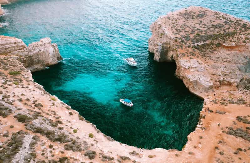 From Mellieha: Round Comino Cruise With Wine and Water - Departure and Destinations