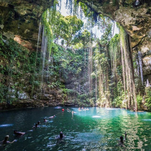 From Mérida: Chichén Itzá, Cenote Ik Kil, and Izamal Tour - Chichén Itzá, Cenote Ik Kil, and Izamal
