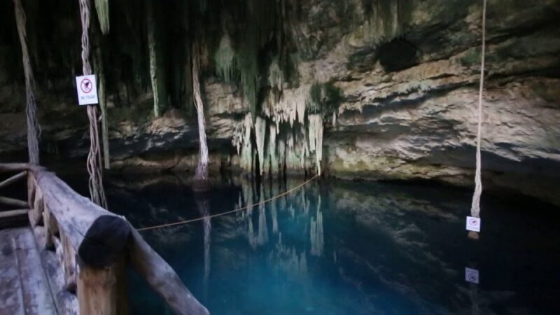From Mérida: Day Trip to Santa Barbara Cenotes With Food - Cenote Experience
