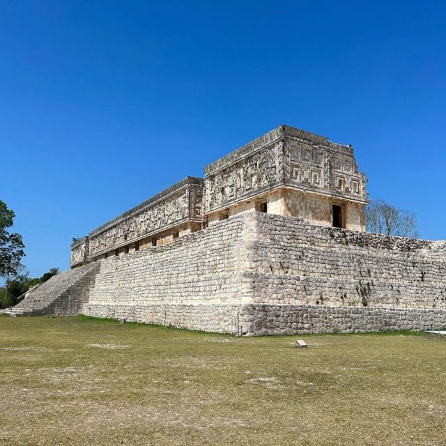 From Mérida: Uxmal, Kabah, and Cenote Guided Tour With Lunch - Pickup and Transportation