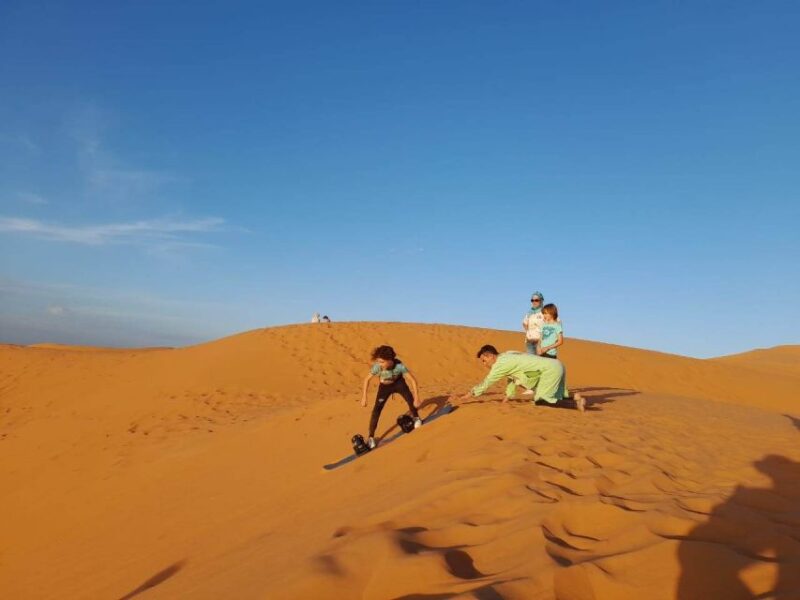 From Merzouga: Overnight Camel Trek Over Erg Chebbi Dunes - Accommodation and Meals