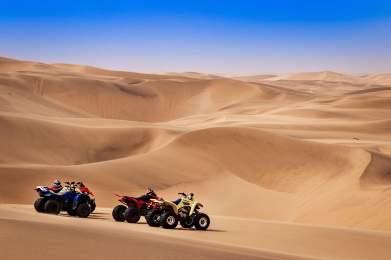 From Merzouga: Quad Bike Tour to the Peak of Erg Chebbi Dune - Language and Participant Options