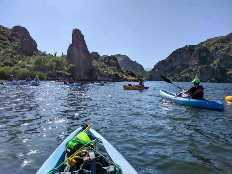 From Mesa: Self-Guided Kayaking Trip on Saguaro Lake - Key Points