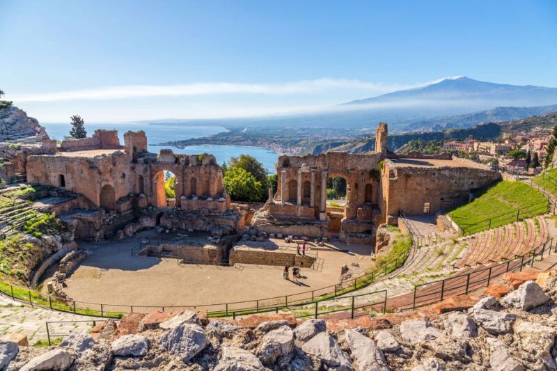 From Messina: Private Tour of Etna & Taormina With Pickup - Meeting Point and Availability